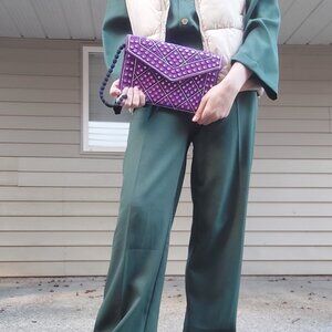 Mirror Embroidered Clutches